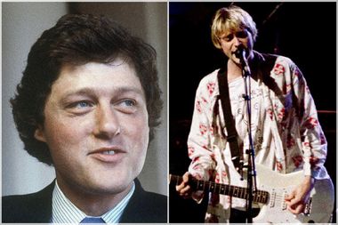 Bill Clinton, Kurt Cobain