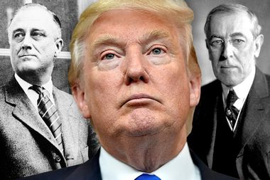Roosevelt, Trump, Wilson