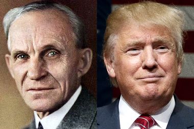 Henry Ford, Donald Trump