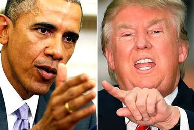 Image for President Obama calls Donald Trump out for 