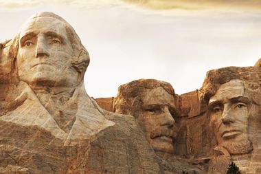 Mount Rushmore, No Jefferson