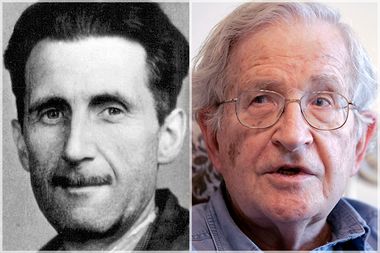 George Orwell, Noam Chomsky