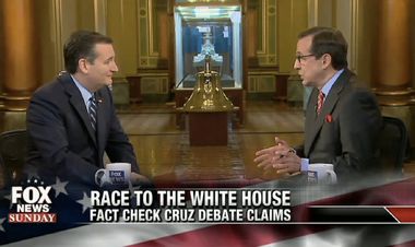 Image for Ted Cruz fact checked by Fox News for Obamacare whopper: 
