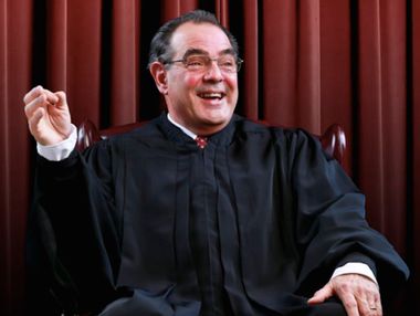 Image for Republican senator accidentally tweets picture of a Justice Antonin Scalia impersonator to mourn his passing