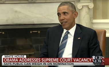 Image for Watch President Obama's point-by-point rebuttal of Republicans' Supreme Court obstructionism
