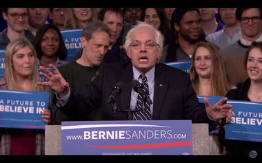Image for Look out, Larry David: Jimmy Fallon just unleashed a killer Bernie Sanders impression