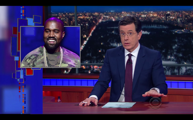 Image for Colbert to Kanye: 