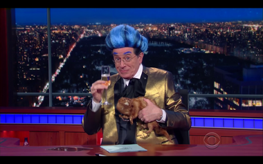 Image for Colbert takes on GOP has-beens: 