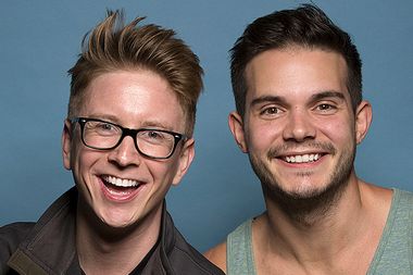 Tyler Oakley and Korey Kuhl
