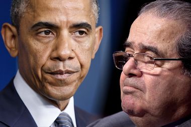 Barack Obama, Antonin Scalia