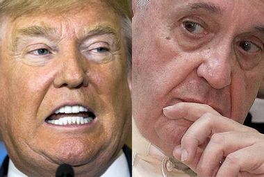 Image for Pope Francis slams Donald Trump during visit to U.S.-Mexico border: He 