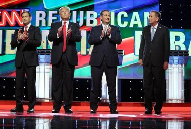 Image for Final four showdown: 5 big moments from CNN's GOP debate