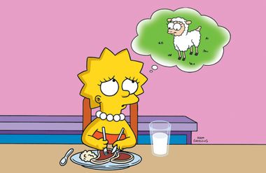 Image for Lisa Simpson, a vegan? 20,000 fans petition 