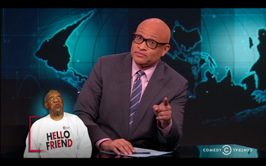 Image for Larry Wilmore goes there: 