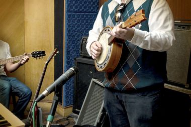 Band in Studio