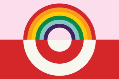Rainbow Target Logo