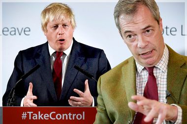 Boris Johnson, Nigel Farage