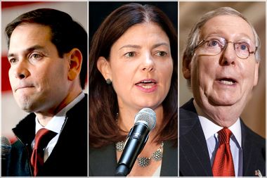 Marco Rubio, Kelly Ayotte, Mitch McConnell