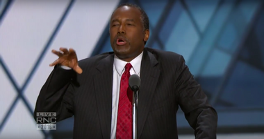 Image for Ben Carson plays the Lucifer card: Strange attack on Hillary leaves heads shaking at RNC