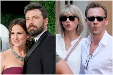 Jennifer Garner, Ben Affleck; Taylor Swift, Tom Hiddleston