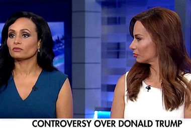 Image for WATCH: Fox News contributor slams Trump spokeswoman Katrina Pierson for defending his praise of Saddam Hussein