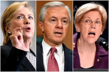 Hillary Clinton; John Stumpf; Elizabeth Warren