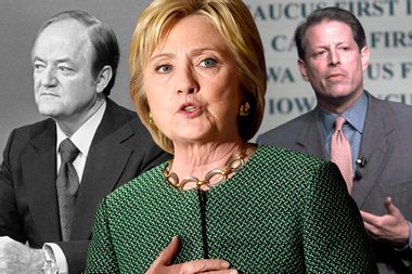 Hubert Humphrey, Hillary Clinton, Al Gore