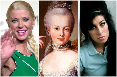 Tara Reid; Marie Antoinette; Amy Winehouse