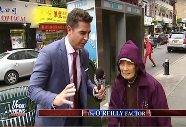 Image for WATCH: Fox News' Jesse Watters heads to Chinatown for incredibly offensive 