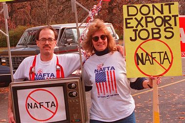 NAFTA Protesters