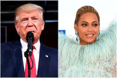 Image for Donald Trump's team blames Beyoncé: Surrogates equate his boasting of sexual assault to rap lyrics