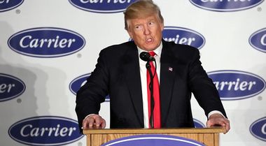 Image for Voters give Trump's Carrier deal a big thumbs-up