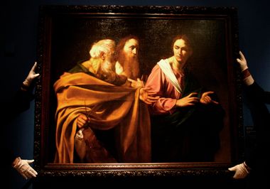 Original Caravaggio Goes On Display
