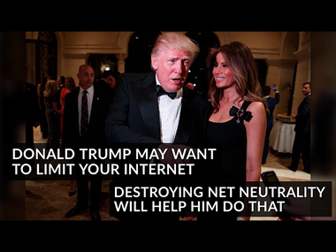 Image for WATCH: Donald Trump may want to limit your internet by destroying Net Neutrality