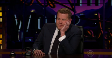 Image for WATCH: James Corden eulogizes George Michael, who did the very first 