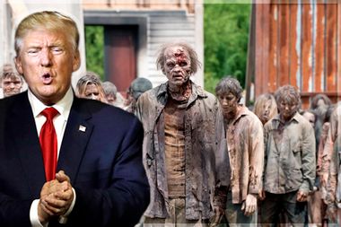 The walking dead and trump