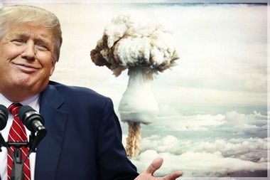 DOnald trump nuclear bomb