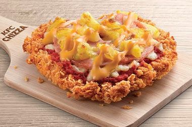 Image for Innovation you can eat: 7 fast food mashups that led us to KFC's Chizza