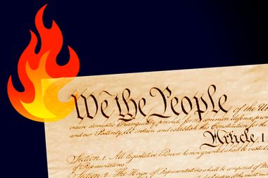 Constitution on Fire