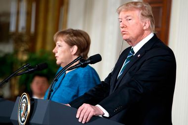 Angela Merkel; Donald Trump