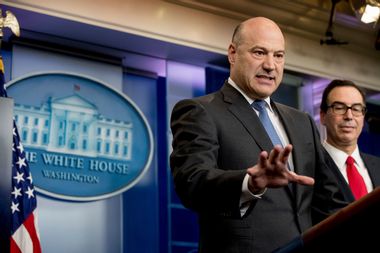 Gary Cohn, Steve Mnuchin