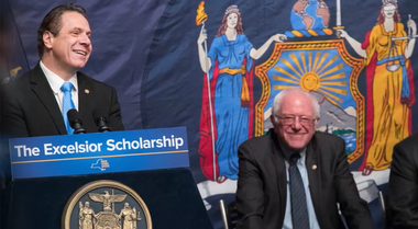 Image for WATCH: Bernie Sanders’ mission for free college on the verge of reality