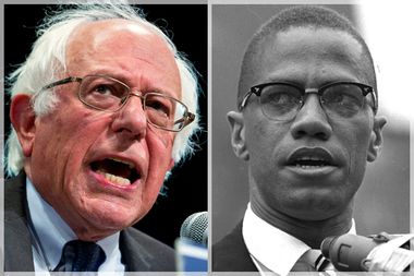 Bernie Sanders; Malcolm X