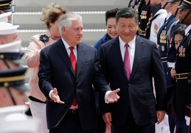 Xi Jinping, Rex Tillerson