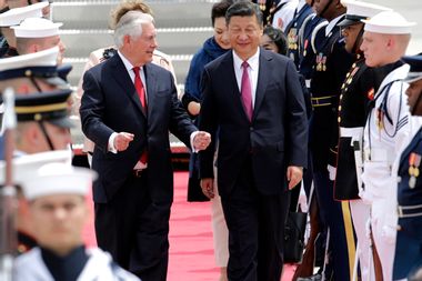 Xi Jinping,Rex Tillerson