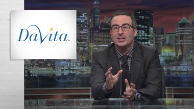 Image for WATCH: John Oliver encourages organ donors after breaking down the for-profit kidney dialysis industry
