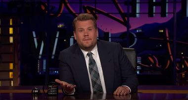 Image for James Corden delivers heartfelt response to the 