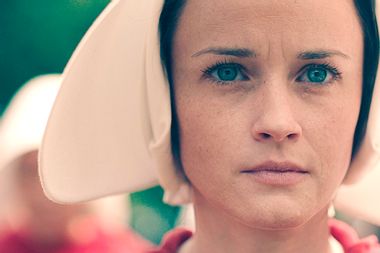 Alexis Bledel as Ofglen in "The Handmaid's Tale"