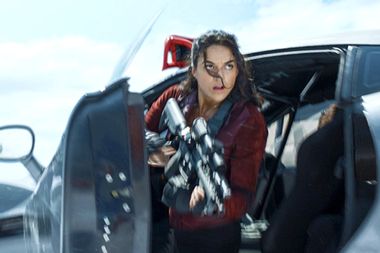 Michelle Rodriguez in "The Fate of the Furious"