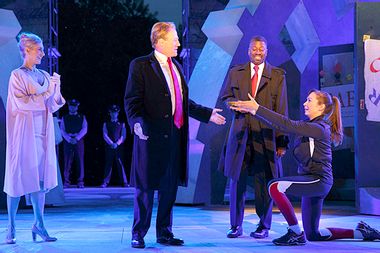 Public Theater's Free Shakespeare in the Park production of Julius Caesar